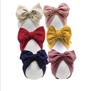 Baby girl headwraps with bows